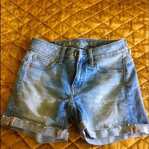 American Eagle jean shorts